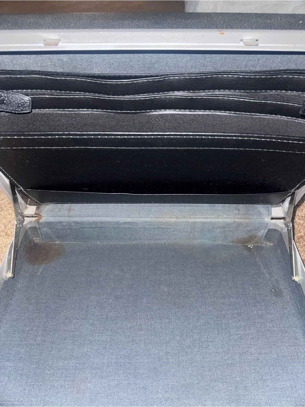 Samsonite Black Textured Hard Shell Briefcase